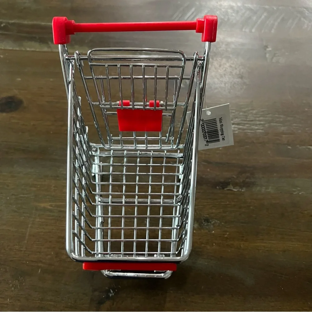 Miniature shopping cart for doll or Barbie NEW 2 available